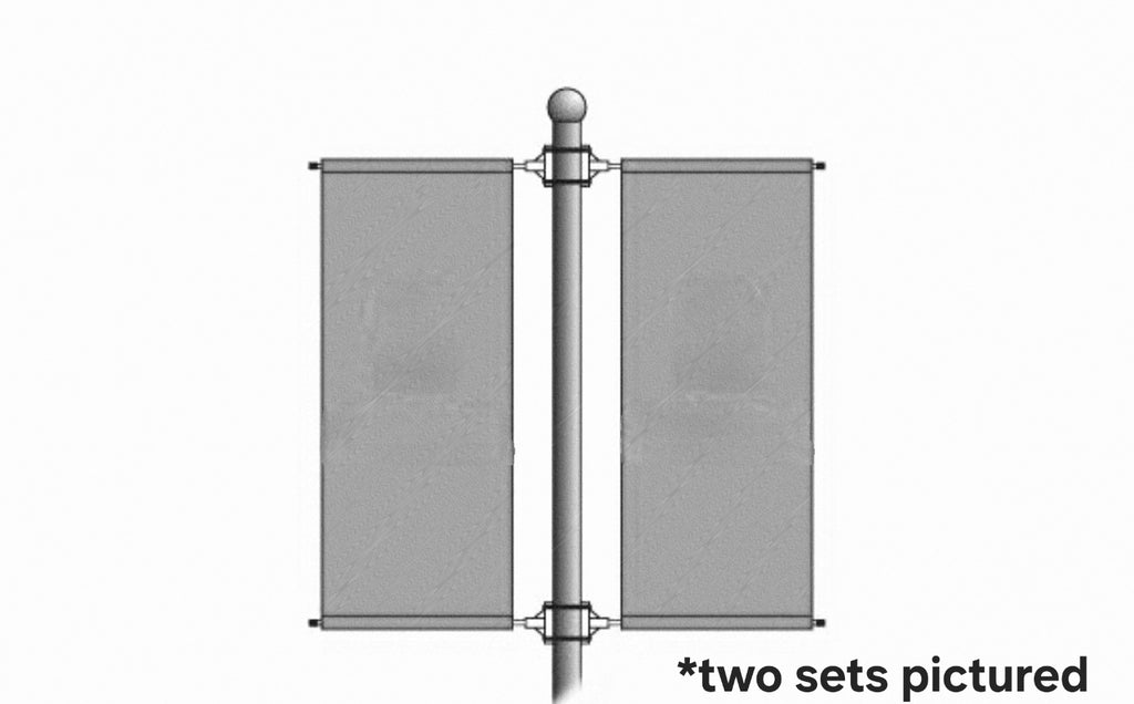 36" Pole Banner Bracket Set (Banners)